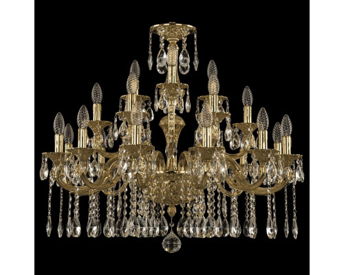 Подвесная люстра Bohemia Ivele Crystal 7299 72199/12+6+3/250/A G