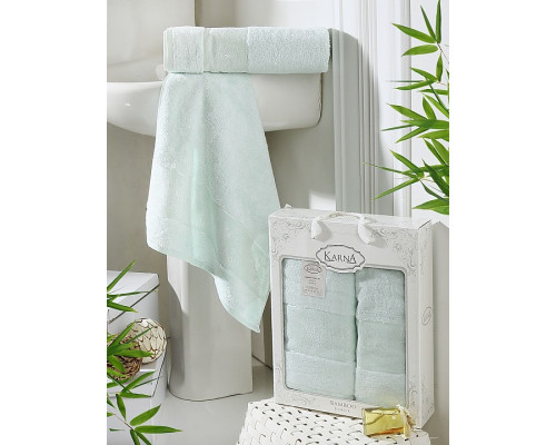 Набор из 2 полотенец для ванной PANDORA