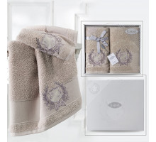 Набор из 2 полотенец для ванной (70x140 см) Davis