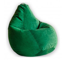 Кресло-мешок Зеленый Микровельвет 3XL