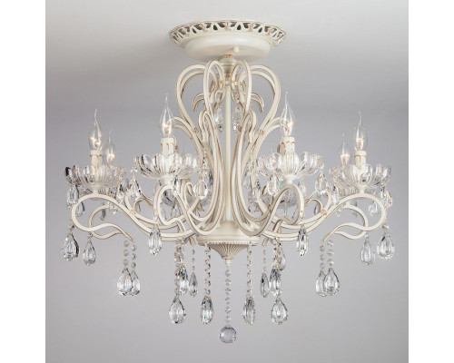 Потолочная люстра Eurosvet Etna 12205/8 белый Strotskis