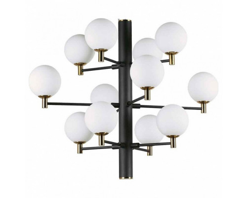 Подвесная люстра Ideal Lux Copernico COPERNICO SP12 NERO