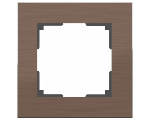 Рамка на 1 пост Werkel Aluminium WL11-Frame-01