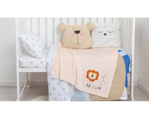 Плед детский (90x100 см) Mr. Lion