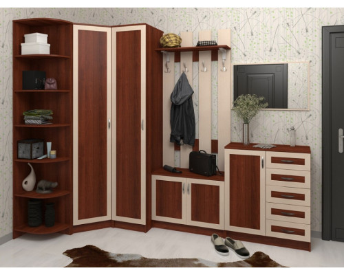 Стенка для прихожей-Р Горизонт