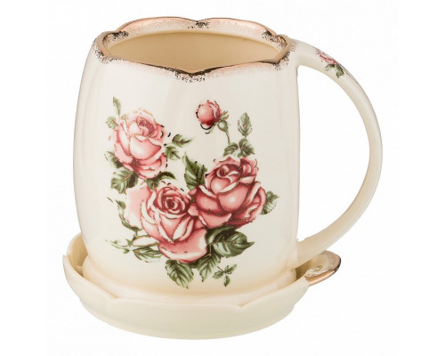 Подставка для кухонных принадлежностей (12.5x13.5 см) Корейская роза 797-047