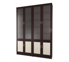 Шкаф книжный Мебелайн-8