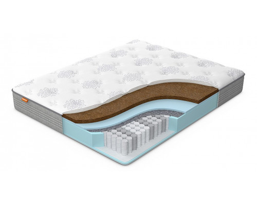 Матрас полутораспальный Comfort Prim Hard (Grey) 1900х1400