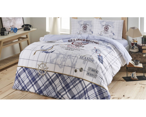 Постельное белье полутораспальное Sea side