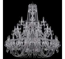 Подвесная люстра Bohemia Ivele Crystal 1402 1402/20+10+5/400/3d/Ni
