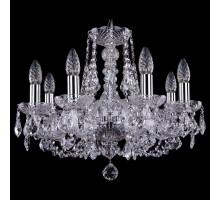 Подвесная люстра Bohemia Ivele Crystal 1406 1406/8/160/Ni/Leafs