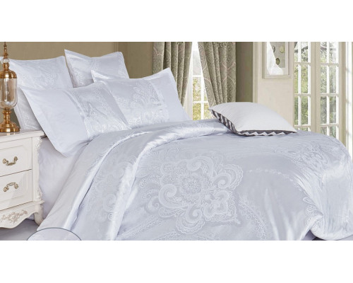 Постельное белье семейное Satin jacquard