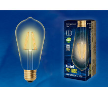 Лампа светодиодная Uniel Golden E27 5Вт K LED-ST64-5W/GOLDEN/E27 GLV22GO