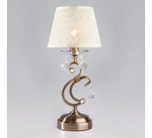 Настольная лампа декоративная Eurosvet Eileen 1448/1T античная бронза Strotskis настольная лампа