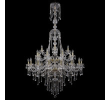 Подвесная люстра Bohemia Ivele Crystal 1415 1415/16+8+4/400/XL-185/2d/G