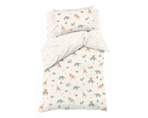 Постельное белье полутораспальное Сафари