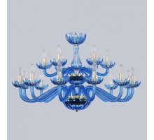 Подвесная люстра Bohemia Ivele Crystal Ivele Crystal 6 1311/12+6/360/2d G Aq/Aquamarine/M-1H