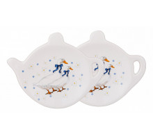 Набор из 2 подставок под чайные пакетики Чешский Гусь 230-373