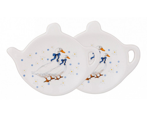 Набор из 2 подставок под чайные пакетики Чешский Гусь 230-373