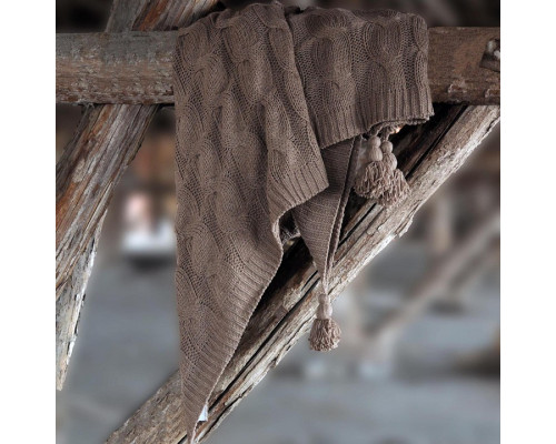 Плед (220x240 см) Вязка