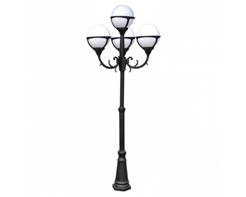 Фонарный столб Arte Lamp Monaco A1497PA-4BK