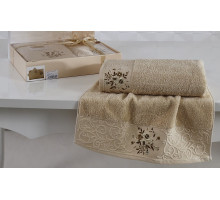 Набор из 2 полотенец для ванной VIOLA