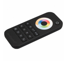 Пульт-регулятора цвета RGBW с сенсорным кольцом Arlight SMART-R SMART-R21-MULTI Black (1 зона, 2.4G)
