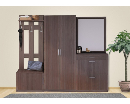 Стенка для прихожей Лотос 2