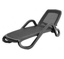 Лежак Alfa 416AS антрацит