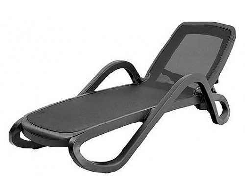 Лежак Alfa 416AS антрацит