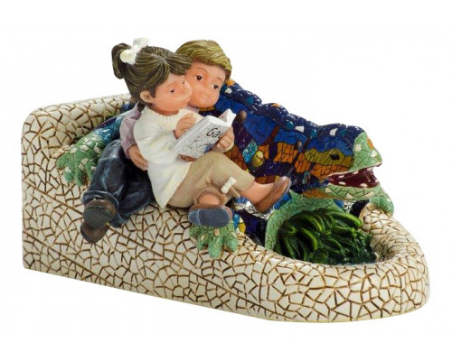 Статуэтка (13 см) Чтение вместе с драконом 784023