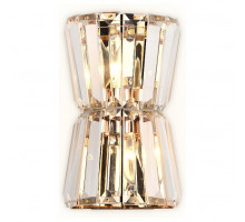 Накладной светильник Ambrella Traditional 8 TR5219/2 СD/CL золото/прозрачный E14/2 max 40W 245*150*110