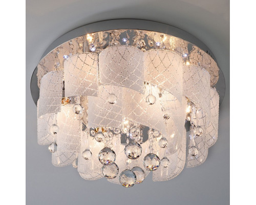 Накладной светильник Eurosvet Cascade 80117/8 хром/белый