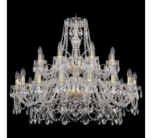 Подвесная люстра Bohemia Ivele Crystal 1411 1411/16+8/360/2d/G