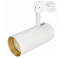 Светильник на штанге Arlight Sp-Polo SP-POLO-TRACK-LEG-R85-15W Warm3000 (WH-GD, 40 deg)