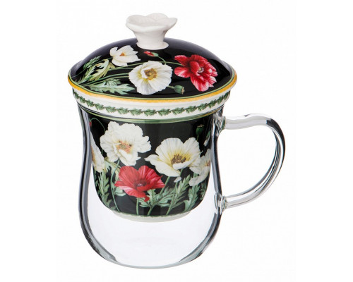 Кружка (400 мл) Маки 104-609