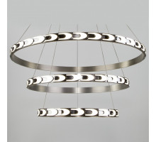 Подвесной светильник Eurosvet Chain 90163/3 сатин-никель 160W