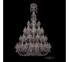 Подвесная люстра Bohemia Ivele Crystal 1406 1406/24+12+12+6/530/XL-230/4d/G