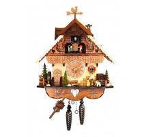 Настенные часы (30х15х39 см) 8MT 484-8MT