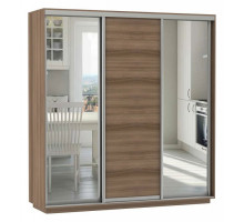 Шкаф-купе Экспресс Медиум (2 зеркала) Трио 1800x600x2400