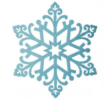 Елочная игрушка [81 см] Снежинка 502-378