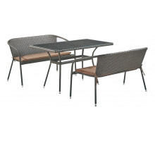 Набор уличный T286/S139B-W53 Brown