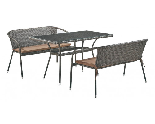 Набор уличный T286/S139B-W53 Brown