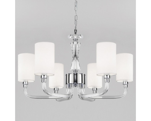 Подвесная люстра Eurosvet Catania 60120/6 хром Smart