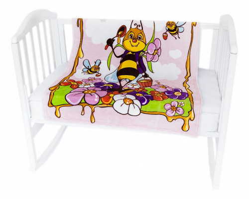 Плед (100x118 см) Пчелка