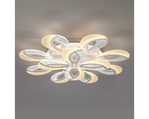 Потолочная люстра Eurosvet Flake 90140/12 белый 168W