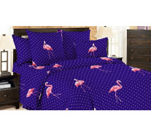 Постельное белье евростандарт Flamingo DKBL
