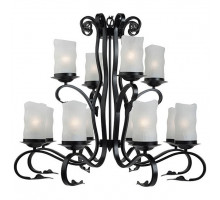 Подвесная люстра Arte Lamp Scroll A7915LM-8-4BK