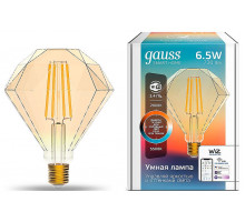 Лампа светодиодная Gauss Smart Home E27 6.5Вт 2000-5500K 1370112