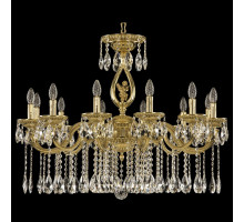 Подвесная люстра Bohemia Ivele Crystal 7501 75401/12/300 A G FA1B